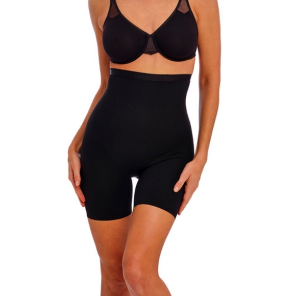 Nancy Ganz Bodyslimmers Thigh Butt Brief Shaping Shapewear Black Size Medium - Picture 1 of 5